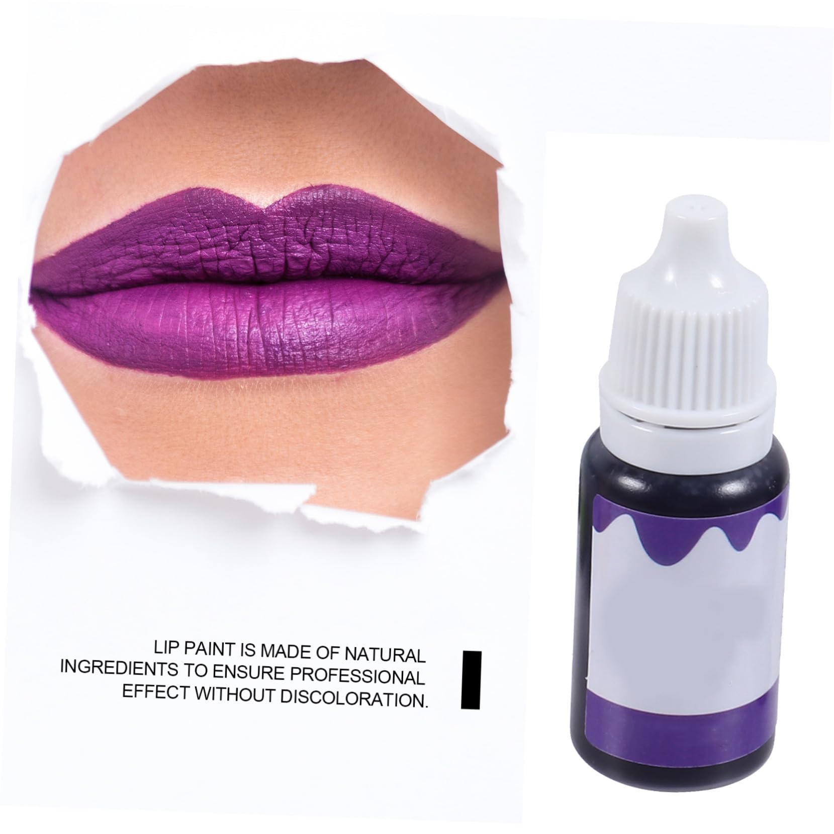 Lipgloss Pigmente aus Pflanzen für Selbstgemacht Kosmetik, Weiß