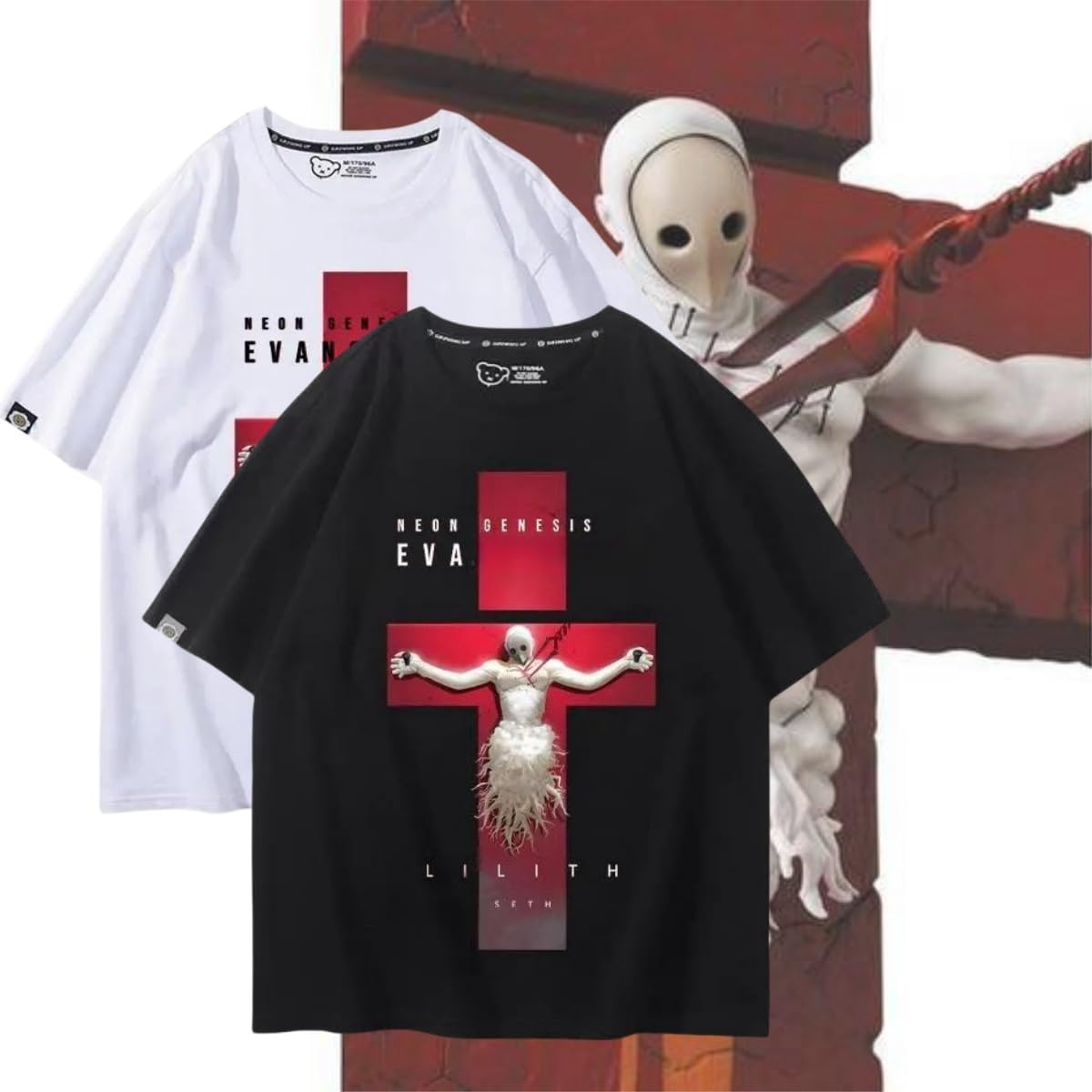 90sリリス tシャツ エヴァンゲリオン エヴァ EVANGELION 51hNcJ1nOPL._AC_.jpg