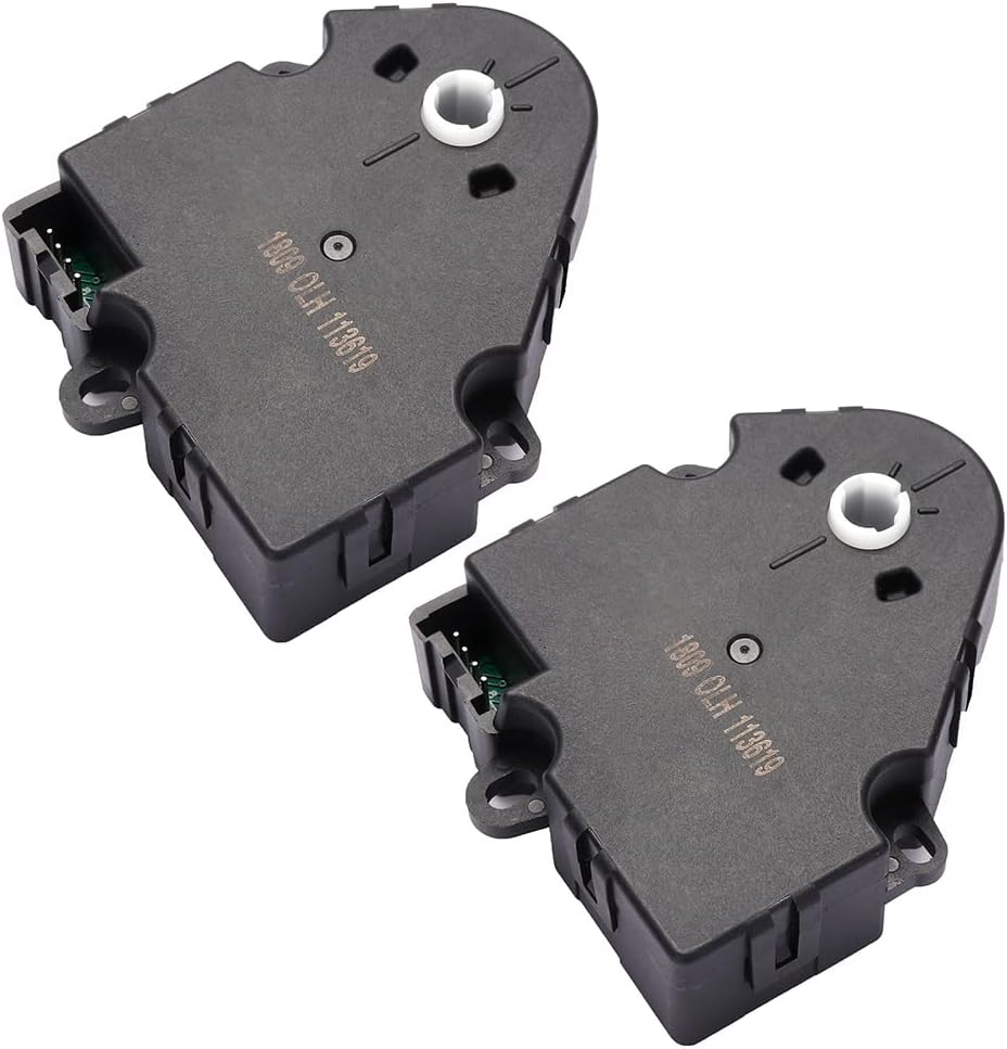 HVAC Blend Door Actuator OCPTY 604-107 Air Door Actuator Compatible 1997-2003 for Chevy for Malibu,2000-2003 for Chevy for Monte Carlo,1995-2000 for Chevy for Tahoe (2PCS)