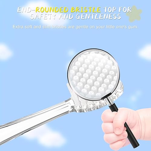 Miniatura 6 de TEETECK Paquete de 5 cabezales de repuesto para cepillos de dientes para niños compatibles con SEAGO- 513977EK6, compatibles con Brush-Baby