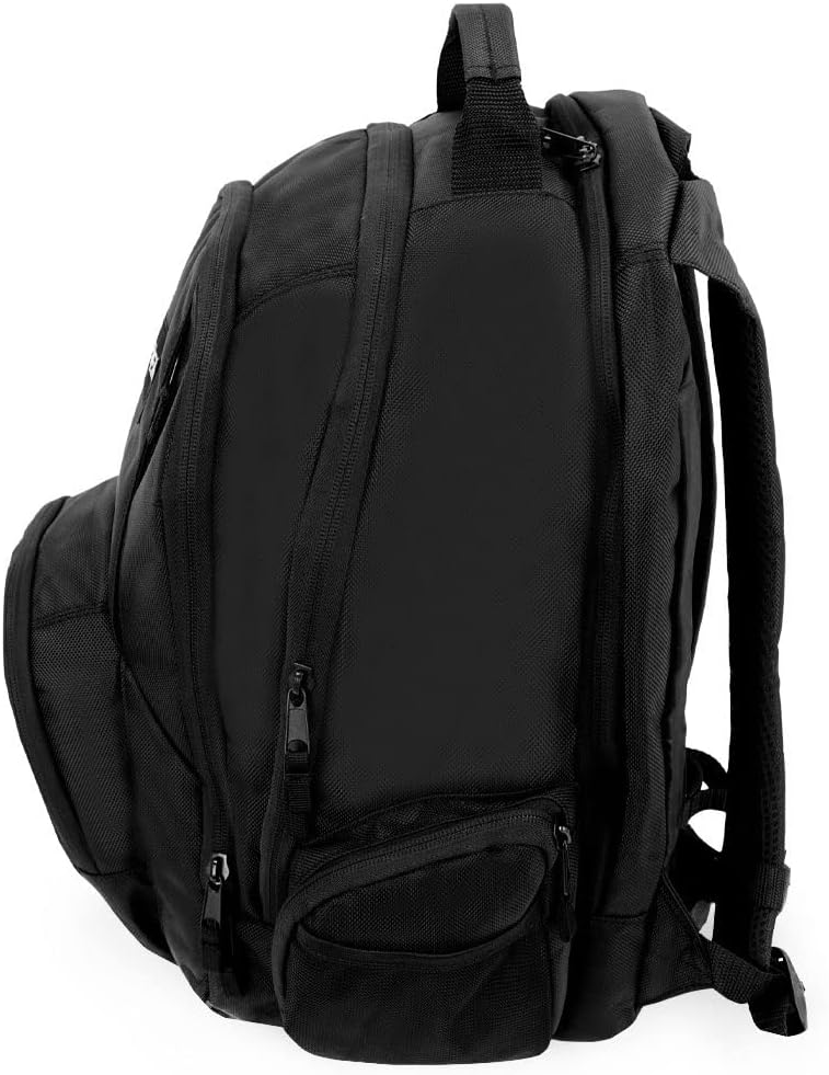 Everest Transport Laptop Backpack Backpack, Black - Image 7