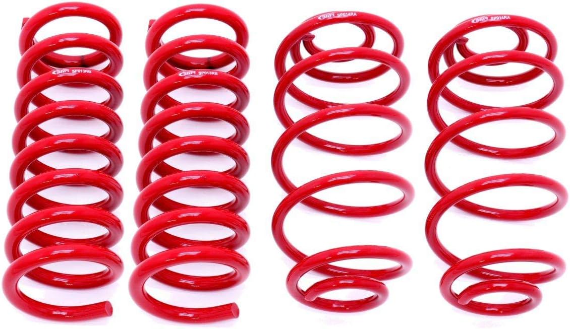 Lowering spring kit, set of 4, 1" drop