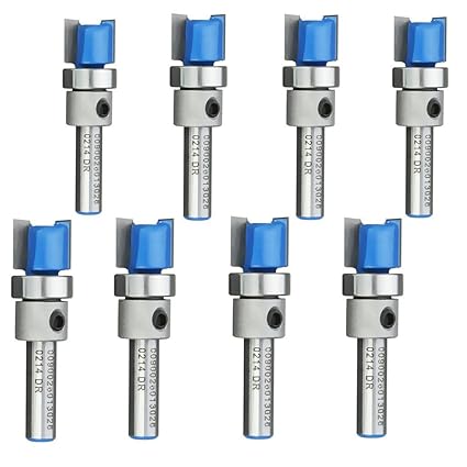 Flush Trim Mortise Template Router Bit Set of 1/4