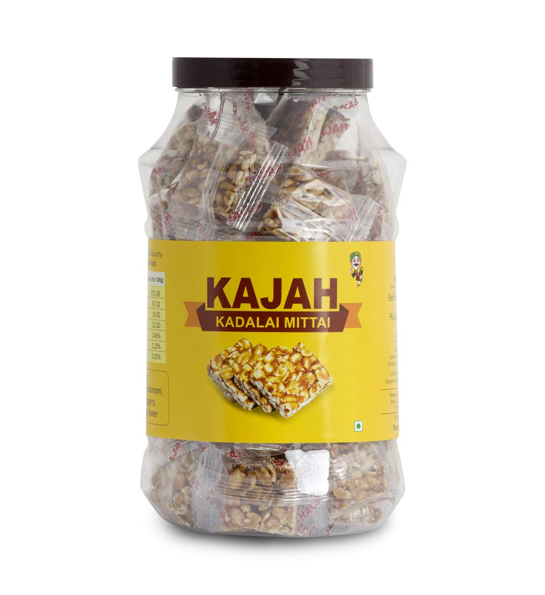 Kajah Rajah Group Kadalai Mittai Jar(80 Small Pcs) (B0847JGFC9) Amazon Price History, Amazon Price Tracker