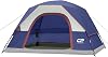 CAMPROS Tent 46 Person Camping Tents, Waterproof Windproof Family Dome Tent with Rainfly, Large Mesh Windows, Wider Door, Easy Setup, Portable with Carry Bag