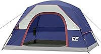 Vista 26 de CAMPROS CP Tents for Camping 2/4/6 Person Tent Waterproof Windproof Double Layer Camping Tent, Easy Setup Dome Tent with Large Mesh Windows & Wider