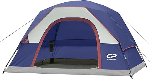 CAMPROS CP Tents for Camping 2/4/6 Person Tent Waterproof Windproof