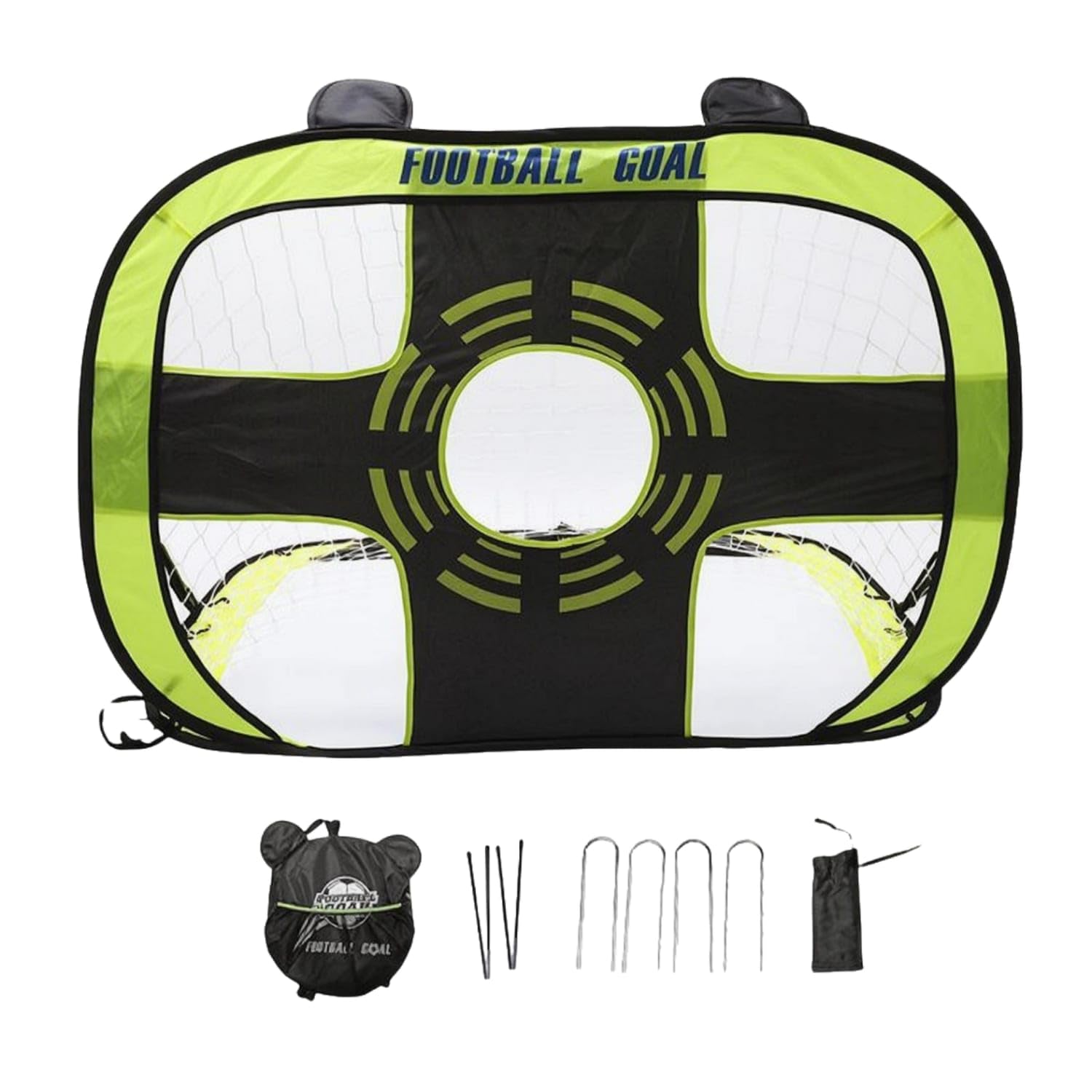 Bnf® Carry Backpack Target Football Goal Storage Bag Children's Football Goal, Green-picture-14