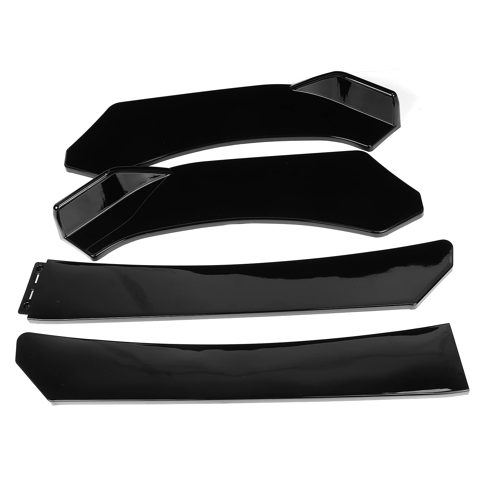 4 szt. przedni zderzak rozdzielacz wargi dolny podbródek dyfuzor spoiler zestaw dla ulepszonych i