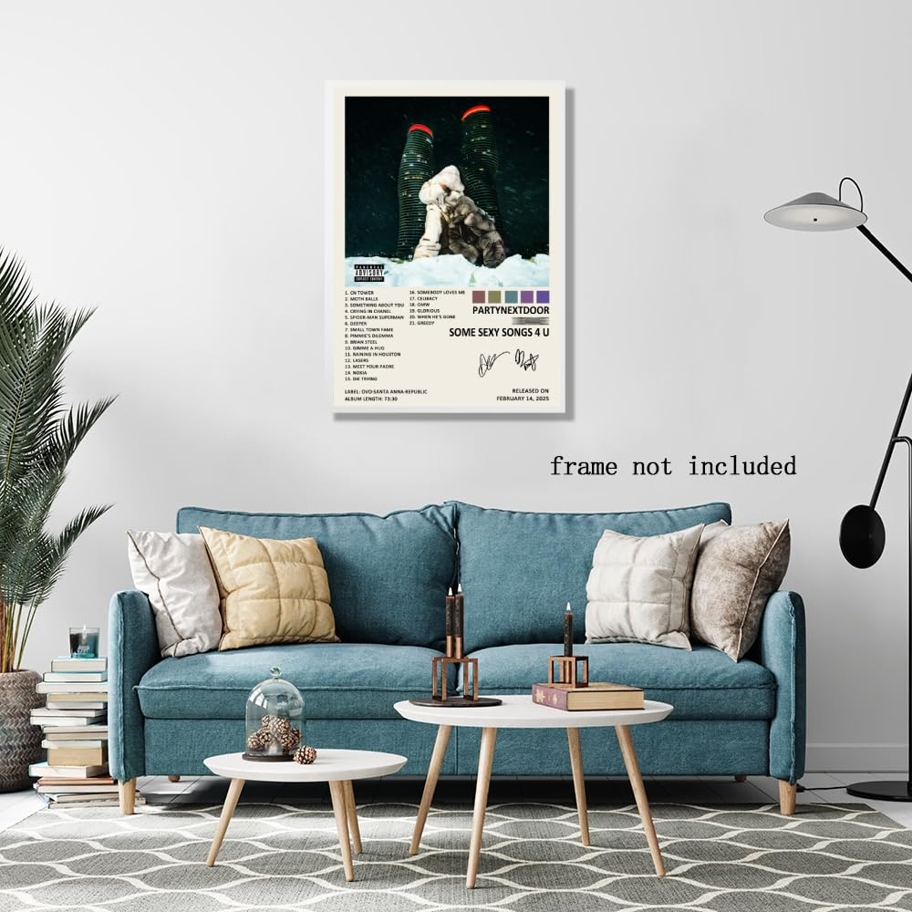Pop Signer Drake Poster Some Sexy Songs 4 U 2025 Music Album