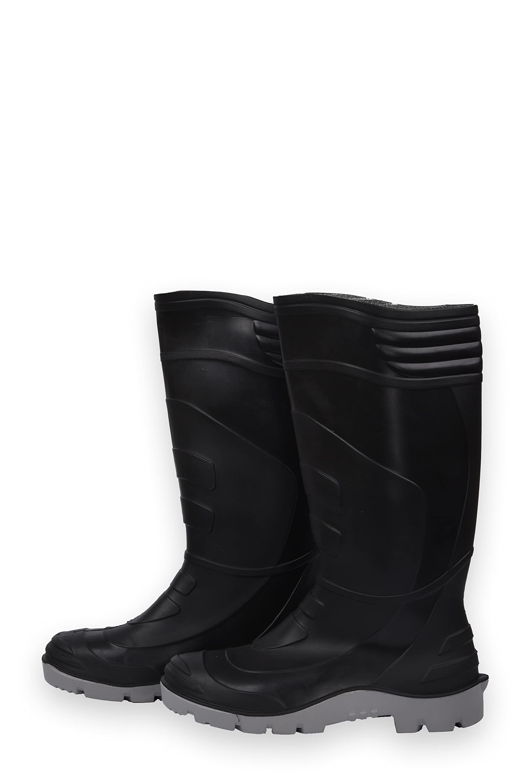 Tiger Dalfon Black PVC Warm Insulated Work Rain Boots for Men100J Steel Toe Cap Double Density PU Outsole Waterproof Durable Unique Design Outdoor Boots (9) (B0CJ5GF86C) Amazon Price History, Amazon Price Tracker