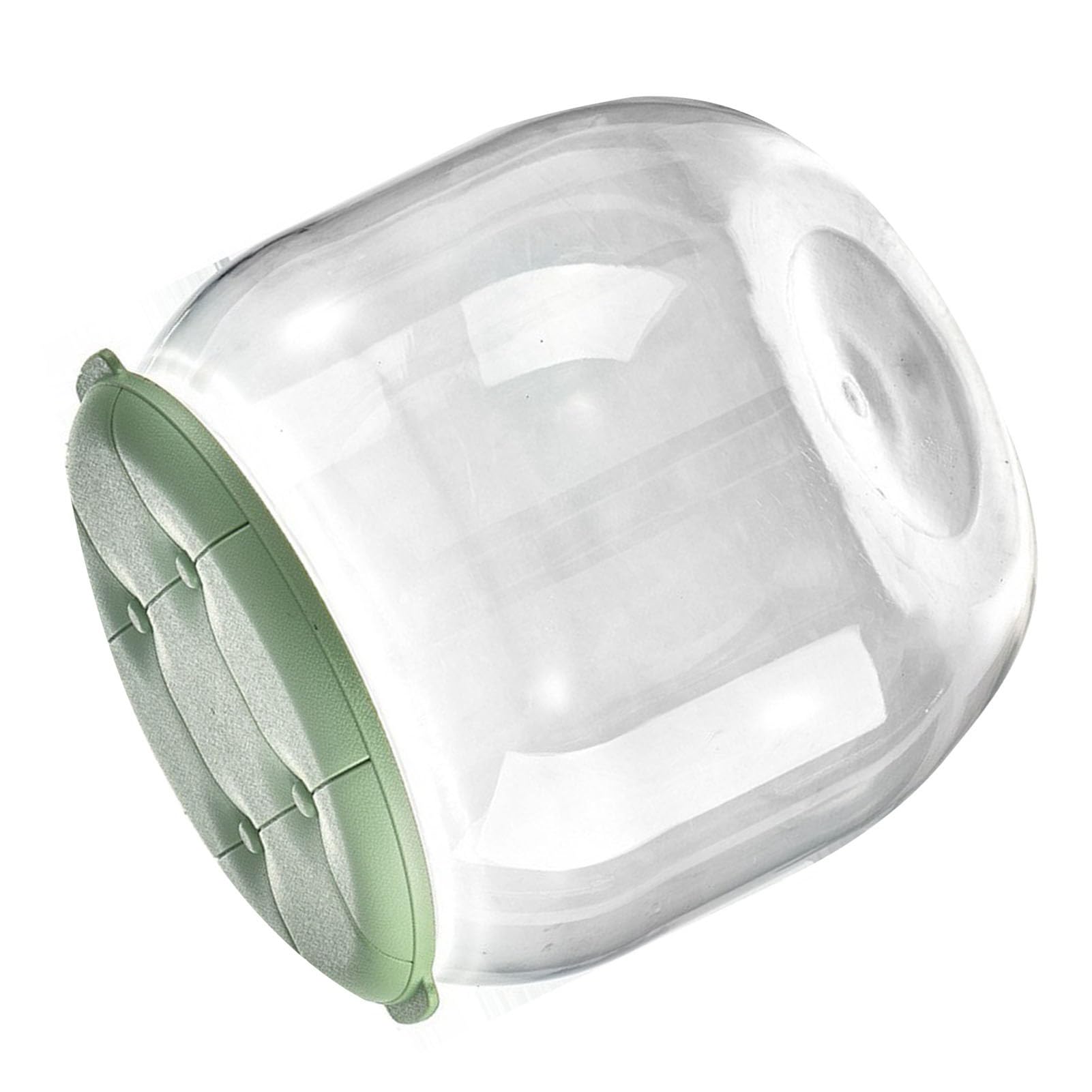Acouto Organizzatori di Giocattoli, Sgabello Portaoggetti Trasparente con Plastica Resistente, Scatola Multifunzionale per Giocattoli per Bambini e Scarpe, Ideale per l'ingresso di Casa (GREEN)