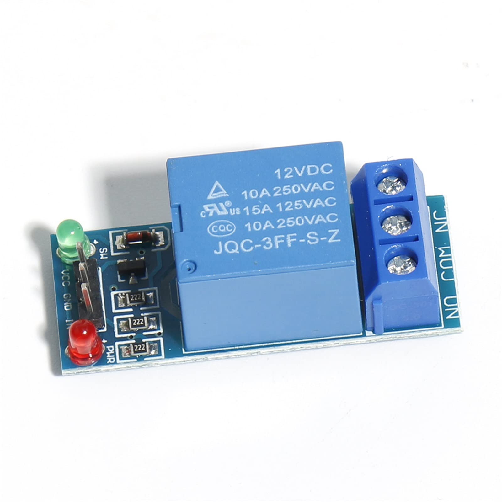 Module relais 1 canal 12V low level trigger pour carte de développement MCU