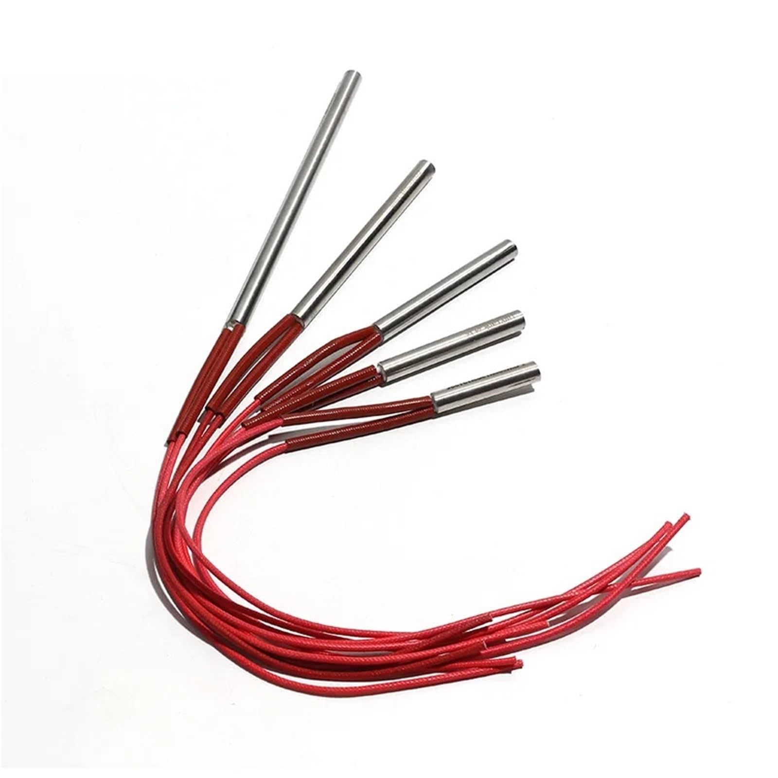 5 szt. Elektryczny pręt zanurzeniowy element grzejny wkład grzejny rura 20 mm/18 mm/16 mm/15 mm/14 mm do części wytłaczarki Reprap (220 V 280 W 15 x 75 mm)