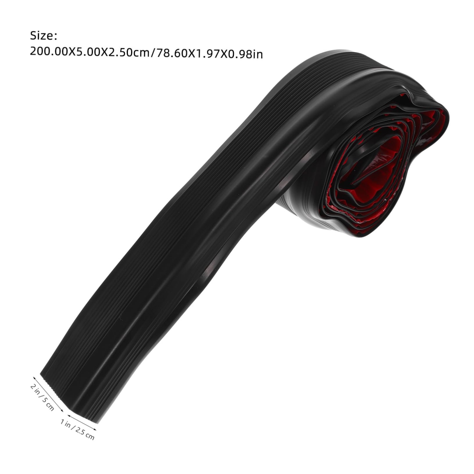 SEWACC Stair Edging Transition Strip 2m Self-Adhesive Anti-Slip Mat for Stairs