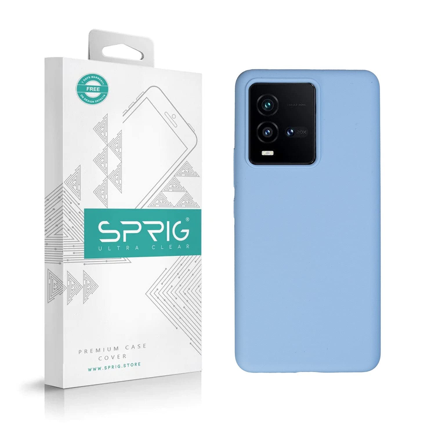 SPRIG Compatible with IQOO 9T 5G Liquid Silicone Premium Back Cover Drop Tested Shock Proof Mobile Case for Men, Women, Boys and Girls with Camera Protection (Blue) (B0BX71WVBF) Amazon Price History, Amazon Price Tracker