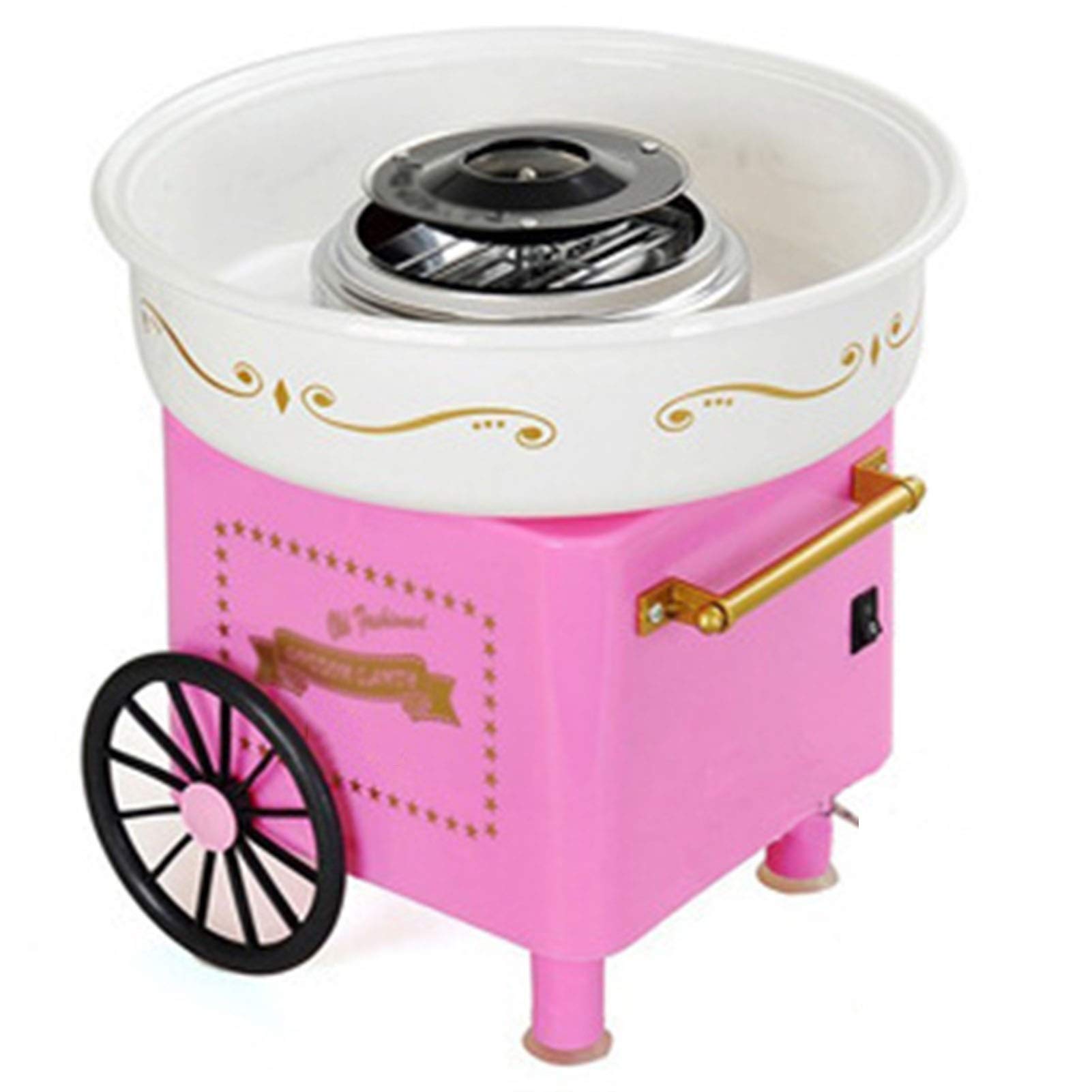 Cotton Candy Machine, Bright and Colorful, Can Make Hard Candy, Sugar-Free Candy, Mini Home DIY Children Cotton Candy Machine Electric Cotton Candy Machine-(17 Specifications) (Color : Style 1)-picture-15