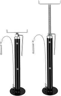 X-Haibei 2 Pack RV Slide Out Support Trailer Stabilizer Jacks Adjusts 20" to 47" Supports Up to 5,000 lbs. Heavy Duty Steel Quick Lift Support Jacks for Comper Motor Home