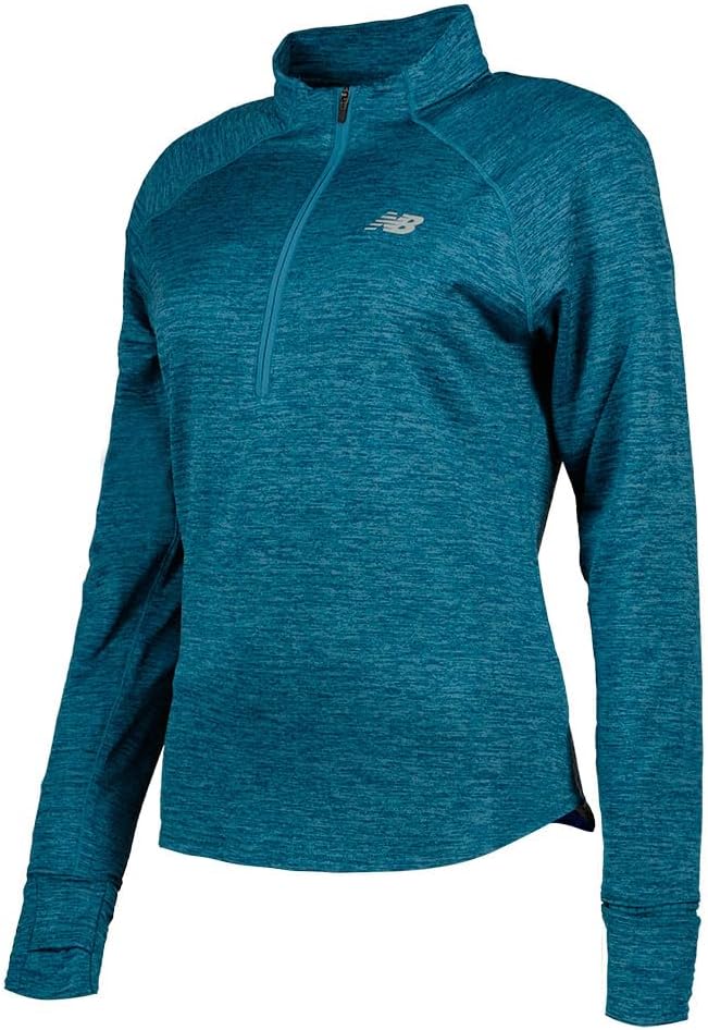 New Balance womens Athletics Heat Grid 1/2 Zip - Image 2