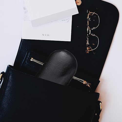 Miniatura 4 de MUDOR Funda para lentes de contacto 2 en 1, kit de viaje de lente de contacto de doble cara, incluye herramienta de extracción con pinzas, diseño de