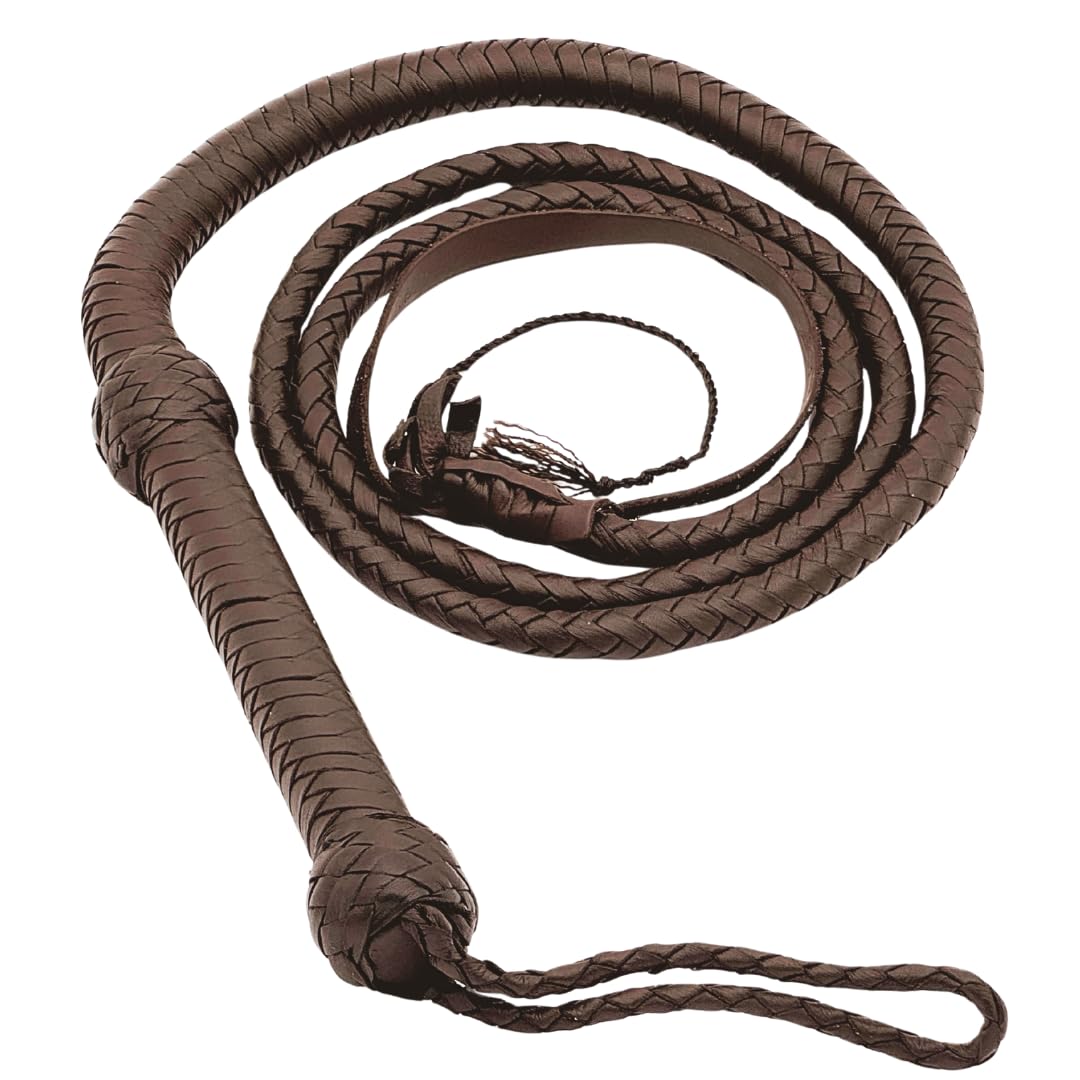 Amazon.com: ZEEKSTAR Real Leather Braided Bull Whip – Western