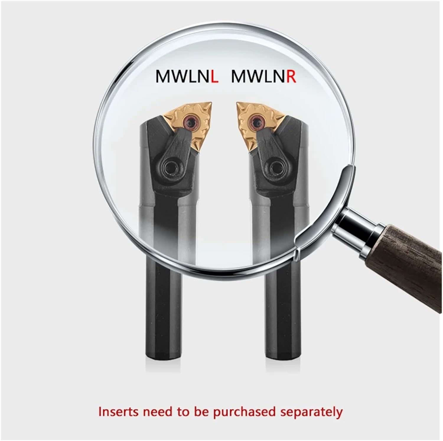 Lathe Turning Tool Set Internal Turning Tool -MWLNR/L Lathe Bar Turning Holder CNC Cutting Tool Cutter Bar for Lathe Machine(S32T-MWLNR08)