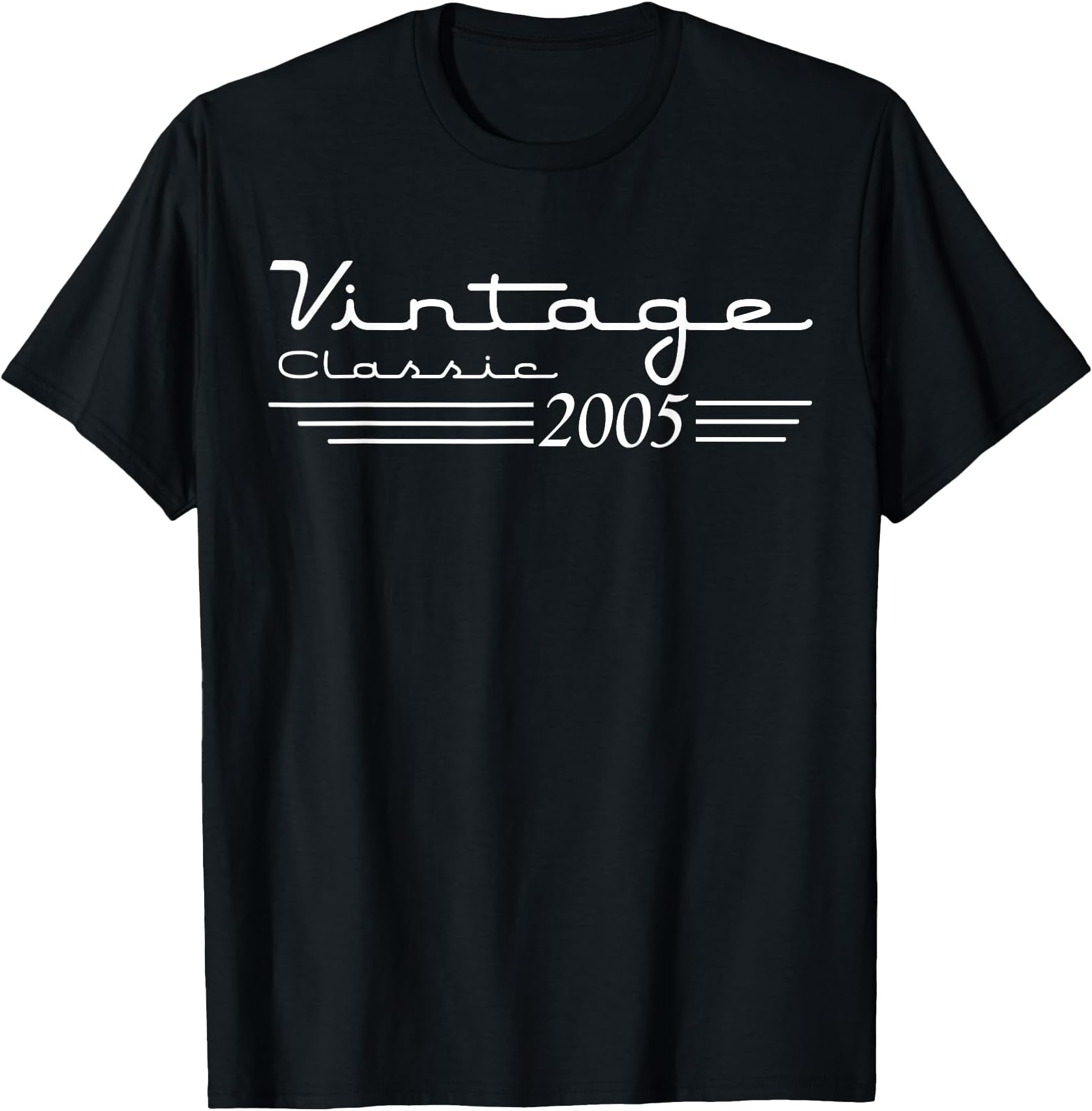 Vintage 21th Birthday Decorations Vintage 2005 21 Years Old T-Shirt