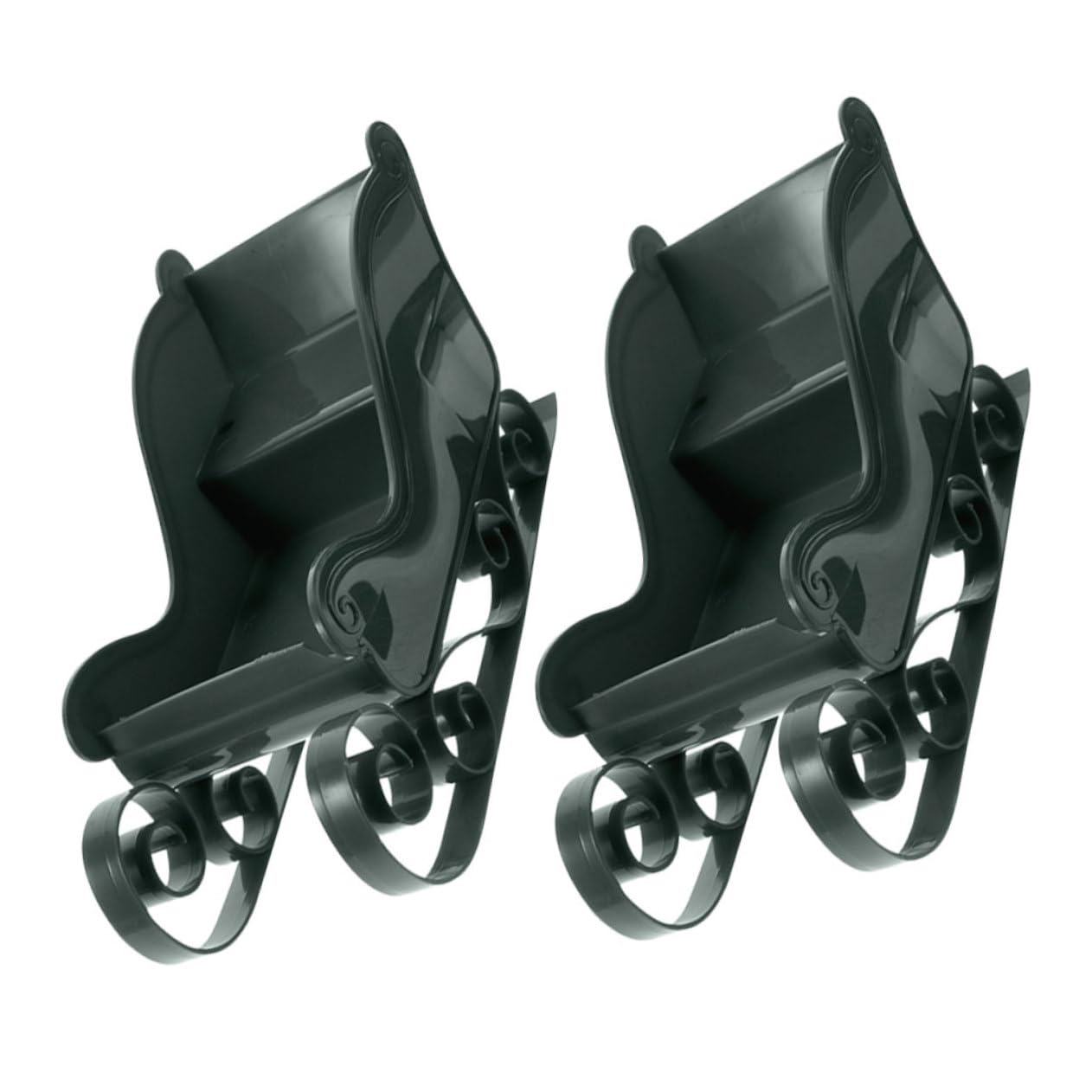 Zerodeko 3 Sätze Weihnachten Schlitten Fahren Schneemann- Winterdeko Pappschlitten Schlittenverzierung -weihnachtsschmuck Mini-weihnachtsschlitten Green 2 Stücke * 3