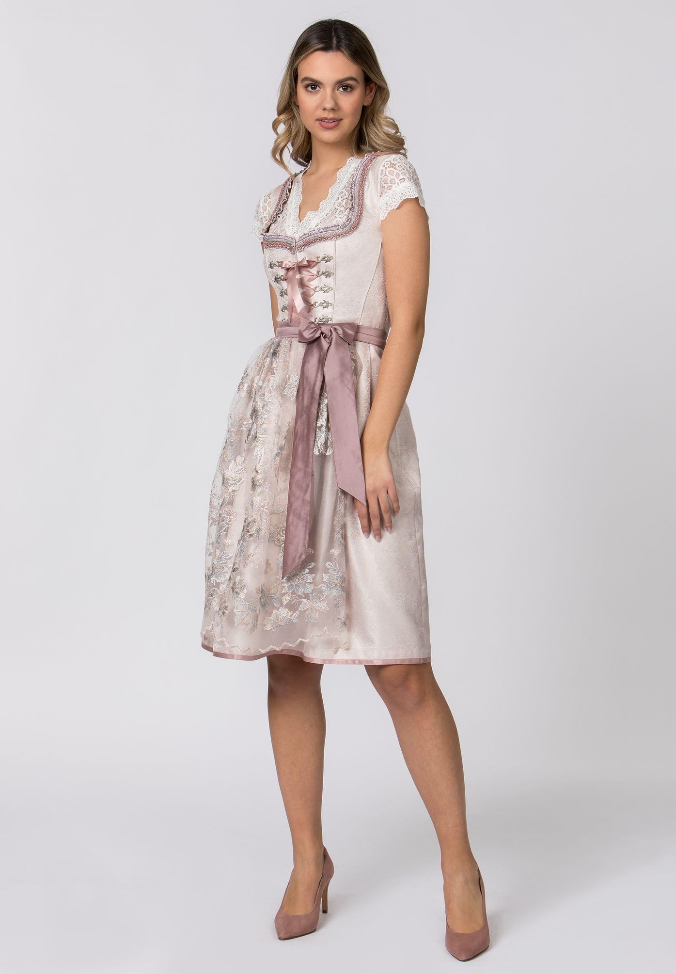 Stockerpoint Damen Lacey Midi Dirndl (1er Pack)