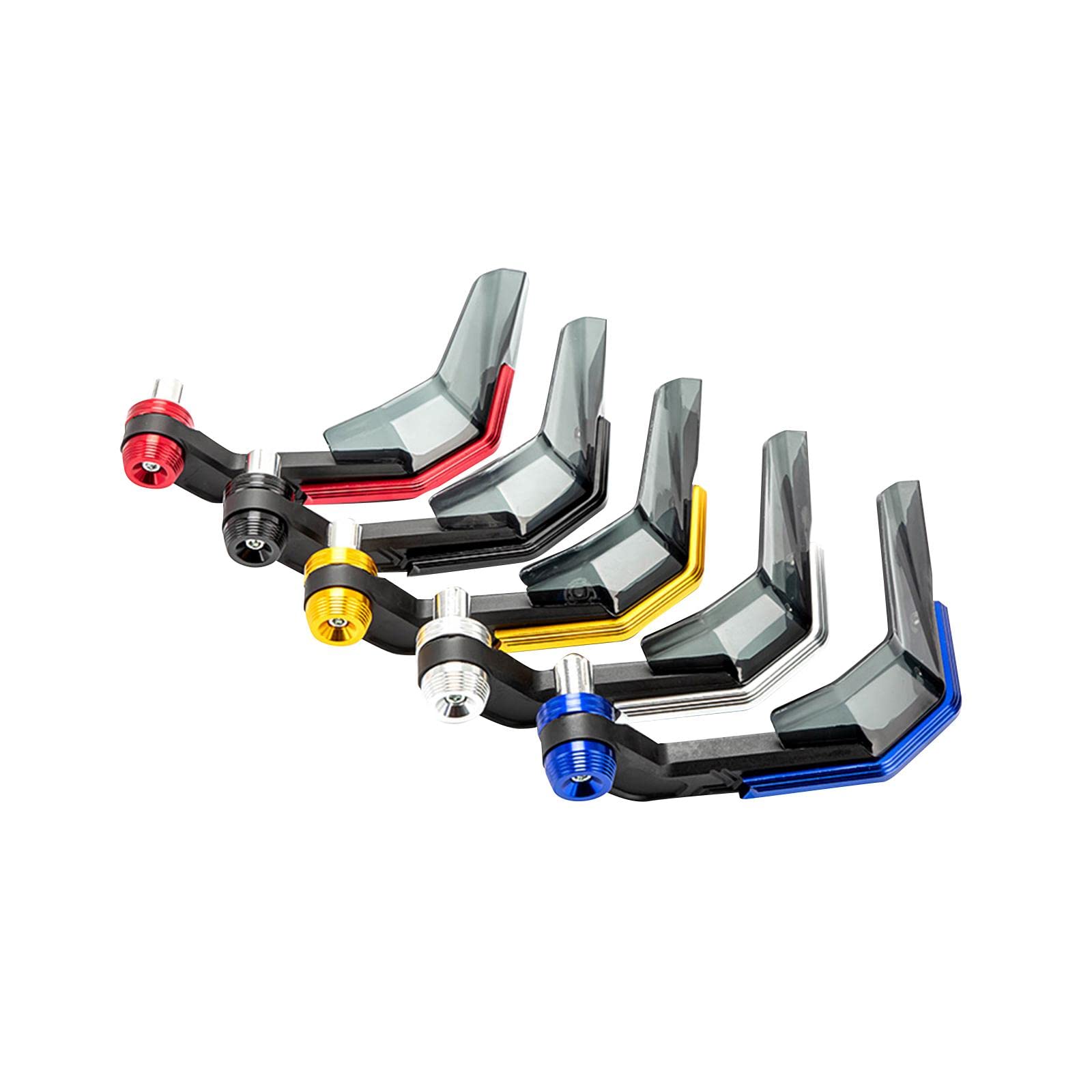 Protège-Mains de Moto universels pièces Bouclier de Main pour Guidon 7/8 "22mm Protecteur de Protection de Main de Moto de Protection Durable de, Rouge