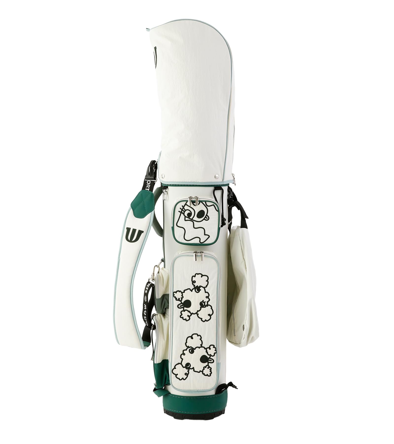 希少品✨M•U SPORTS クロコ型押し　ゴルフバック　大容量 希少品✨mu sports クロコ型押し ゴルフバック 大容量 ゴルフ