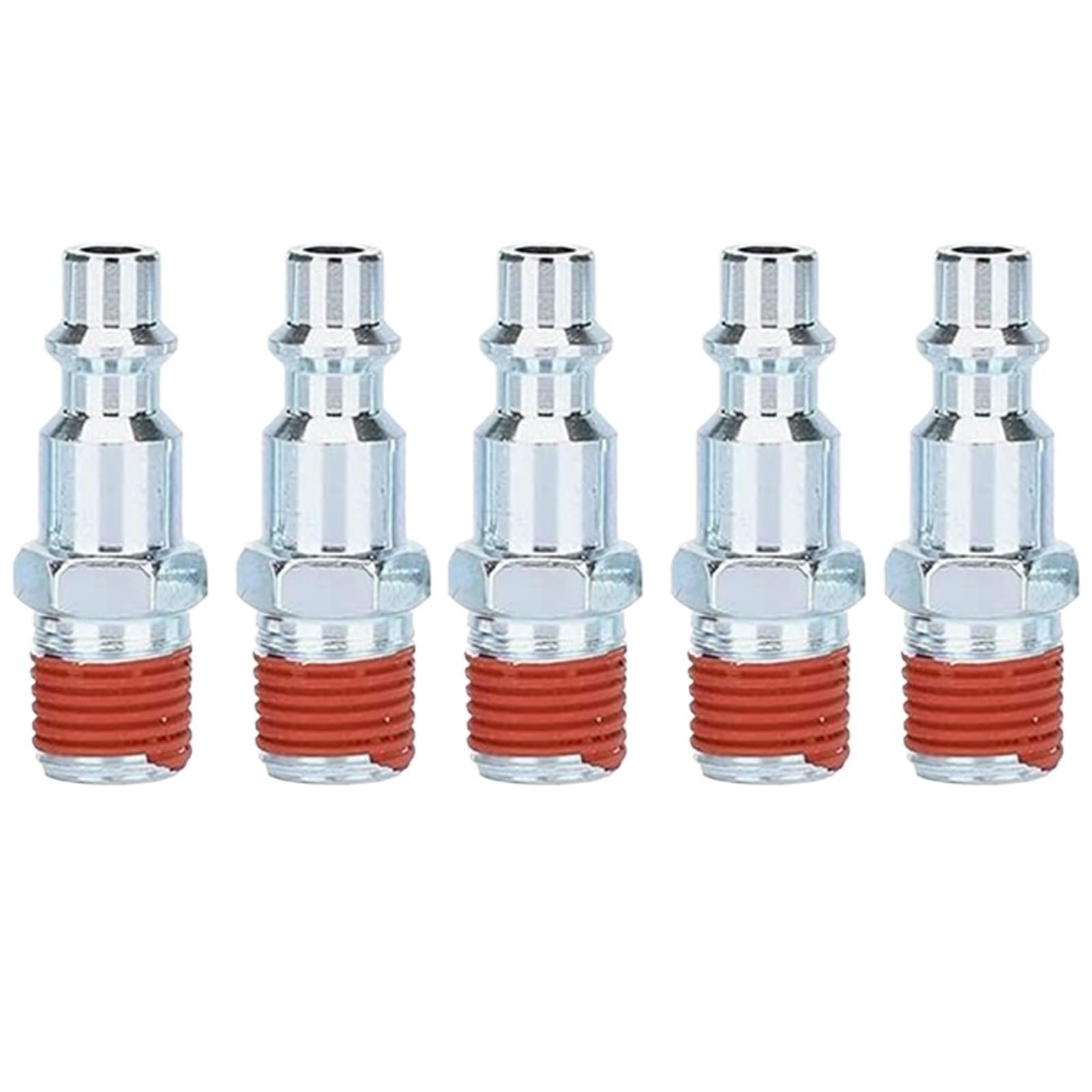 Padgcnor Men's One Color Air Line Connectors 1/4 Inch Npt External Thread Pneumatic Quick Coupling Connector Air Line Fitting Hose Compressor Release Connectors
