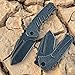 NEWOOTZ AUS-8 Blade Stone Wash Steel Handle Outdoor Camping Pocket Folding Knife EDC Portable Climbing Sharp