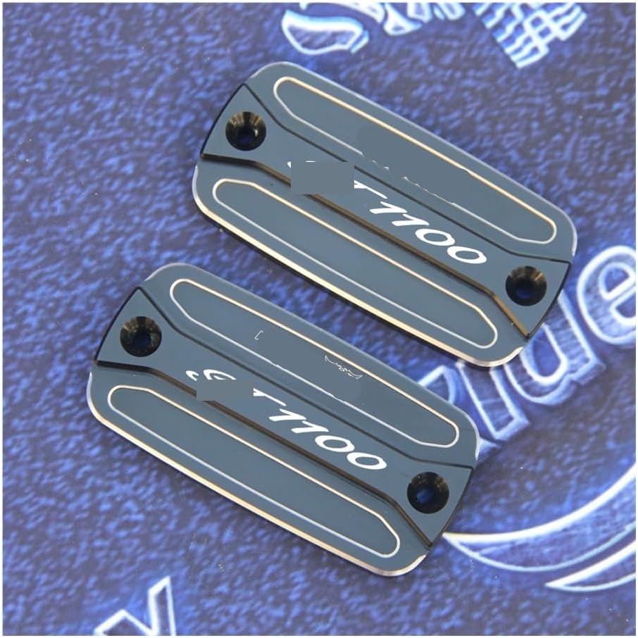 Rear Brake Fluid Reservoir Safeguard for ST1100 1996-2001(1997 1998 1999 2000 ST 1100 Motorcycle Front Brake Master Cylinder Fluid Reservoir Cover Oil Cap