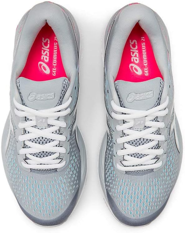 ASICS Women's Gel-Cumulus 21 Running Shoes 5 Piedmont Grey/White