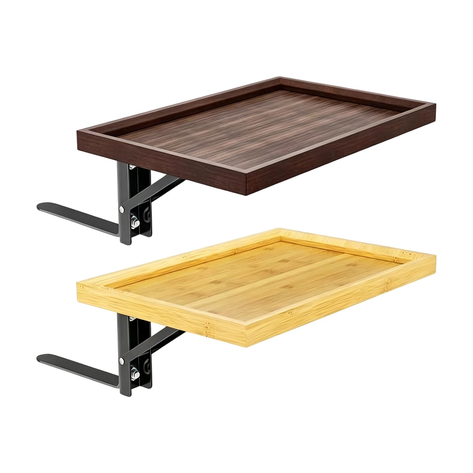 PANGBOER Struttura del letto per materasso, mensola sul comodino, parte superiore pieghevole in, bordo rialzato, design sollevabile per affittuari, spazi del dormitorio, mensola del comodino del