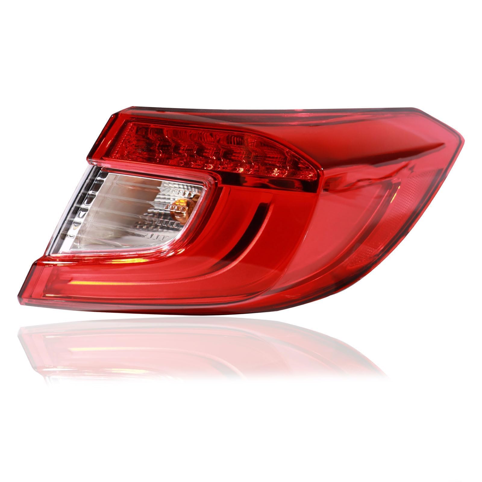 AKKON - Fit 2018 2019 2020 2021 2022 Honda Accord Sedan LED Build-in Tail Lights Inner Left Inner Right Assembly - Foto 9