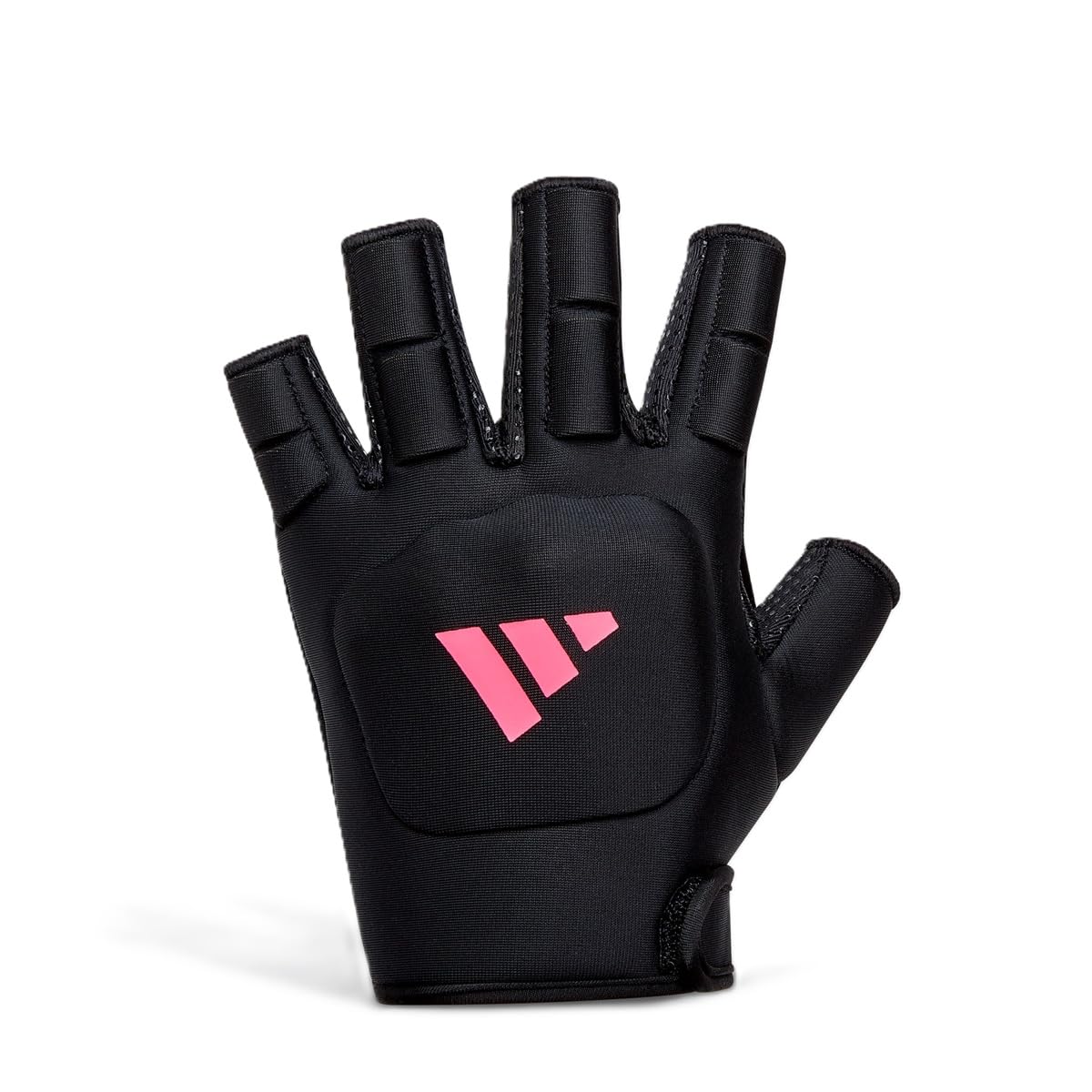 adidas Hockey OD Protection Gloves - Black Pink (L)