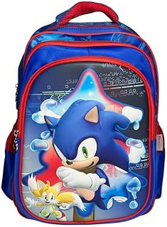 حقيبة مدرسية Momolly بريميوم كرتونية ثلاثية الأبعاد بجودة عالية – مريحة وخفيفة وخامة مقاومة للماء مثالية للبنات والأولاد حجم 16.5 بوصة