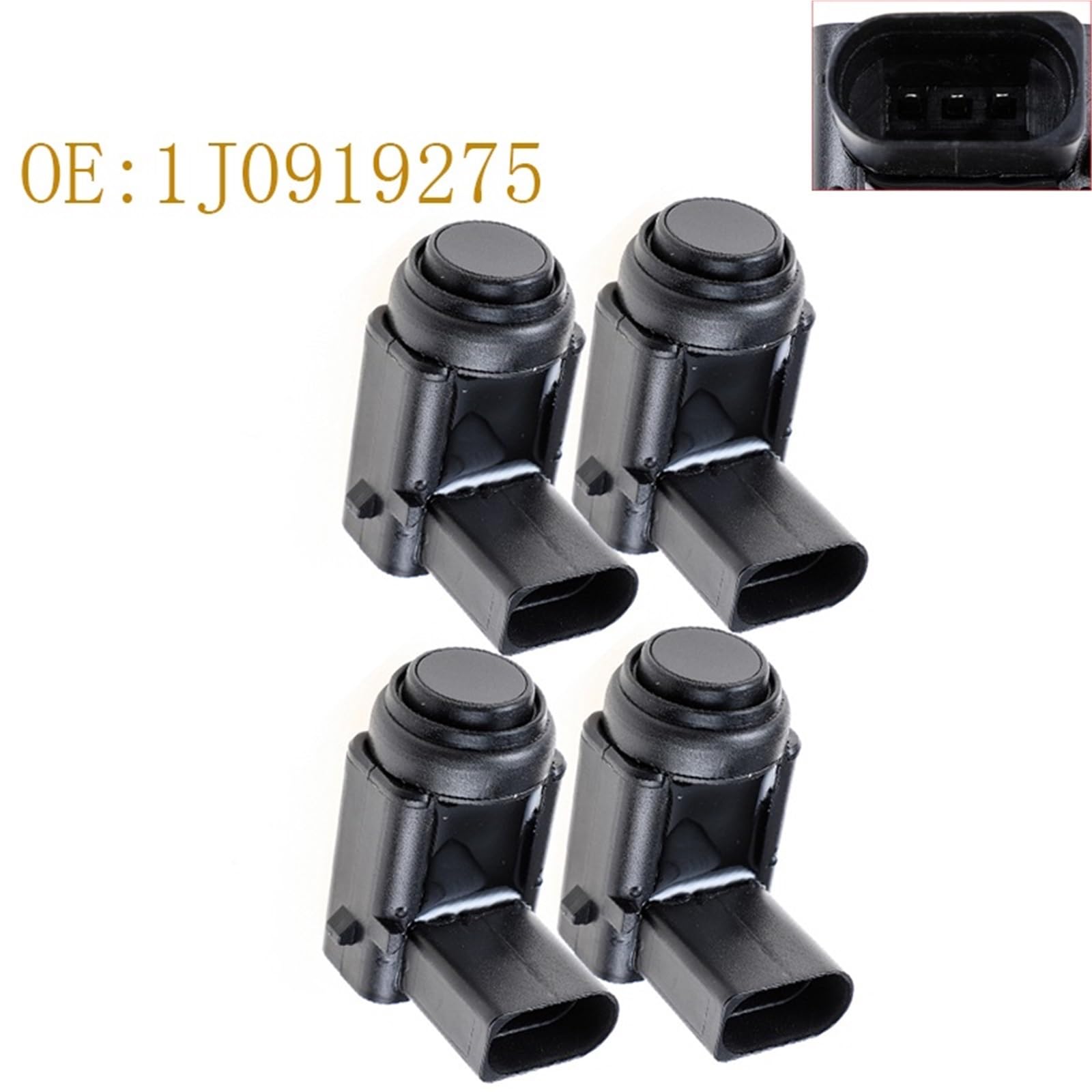 1J0919275 PDC Sensore di parcheggio Radar retromarcia Per Porsche Per Cayenne Per VW Per Phaeton Per Skoda parti(4 pcs)