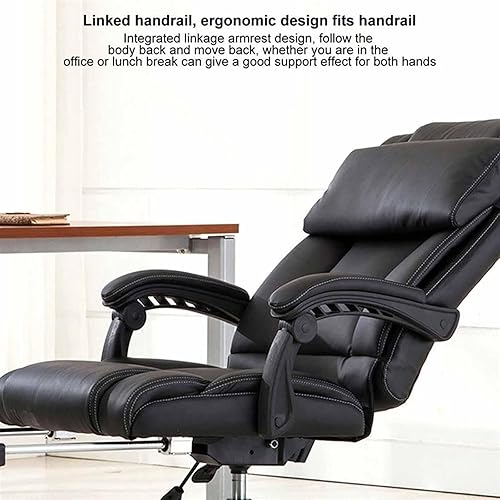 Miniatura 6 de MERIGLARE 2 piezas de reposabrazos universales de repuesto para silla de oficina práctico accesorio móvil 4 agujeros