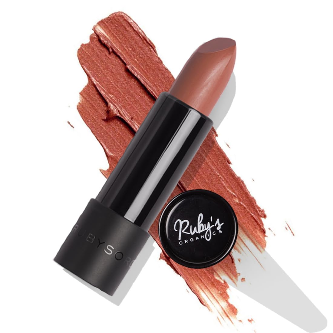 Ruby’s Organics Semi-Matte Lipstick for Women All Indian Tones- Highly Pigmented, Moisturizing, Non Drying, Lightweight and Long Lasting- Lip Makeup, Synthetic Chemical Free- Brown Cocoa, 3.7g Ruby’s Organics Semi-Matte Lipstick for Women All Indian Tones- Highly Pigmented, Moisturizing, Non Drying, Lightweight and Long Lasting- Lip Makeup, Synthetic Chemical Free- Brown Cocoa, 3.7g
