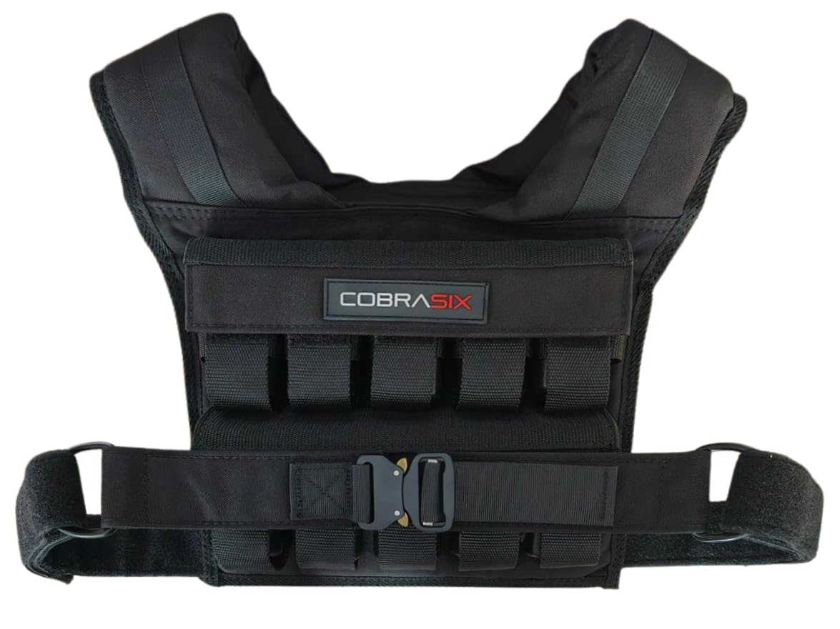 Weighted Vest for Men Adjustable Weight Vest with Removable Iron Weights Heavy Duty Workout Vests for Walking Running