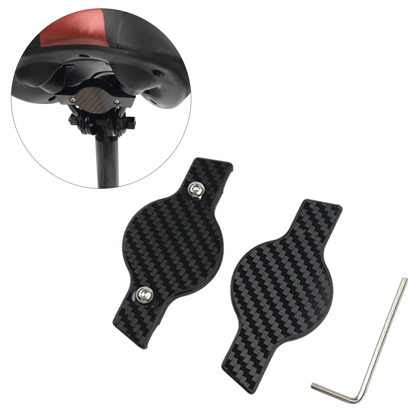 VELURA Secure Protective Cover Bicycle for AirTag Bike Mount Holder Screw Type|1 Piece Mount+Screws/Bandage| Cell Phone Accessories |Cell Phones & Accessories-picture-28