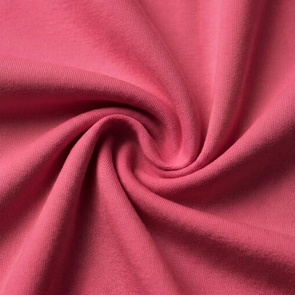 Soimoi Tela de punto de algodón con elasticidad en 4 direcciones, 5 yardas, 70 pulgadas de ancho, 240 g/m², suave y transpirable, 96% algodón, 4% elastano, ideal para camisetas