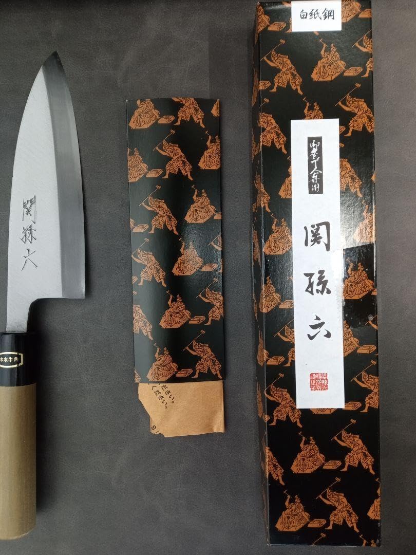 包丁 出刃包丁 銀三 165mm 水牛八角柄 ステンレス ③ 銀三鋼 出刃