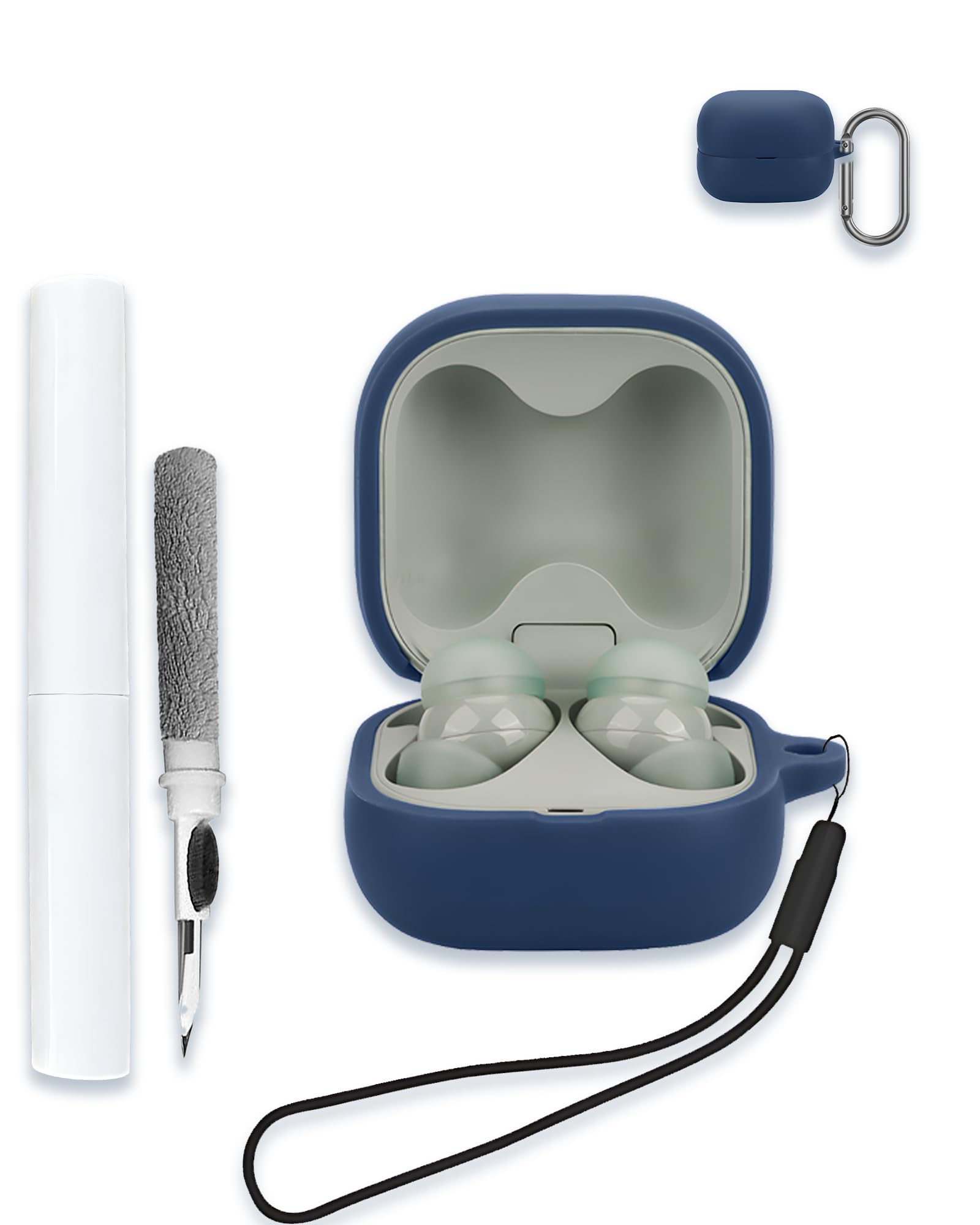 SONY LinkBuds S本体(箱付き）＆専用シリコンケース ソニー Sony LinkBuds ケース イヤホンケース シリコンケース