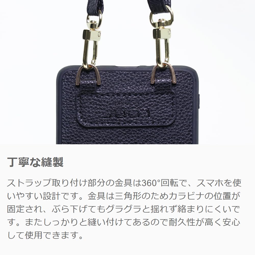 Amazon.co.jp: LOOF LUXURY-SHELL SHOULDER 本革 レザー スマホケース