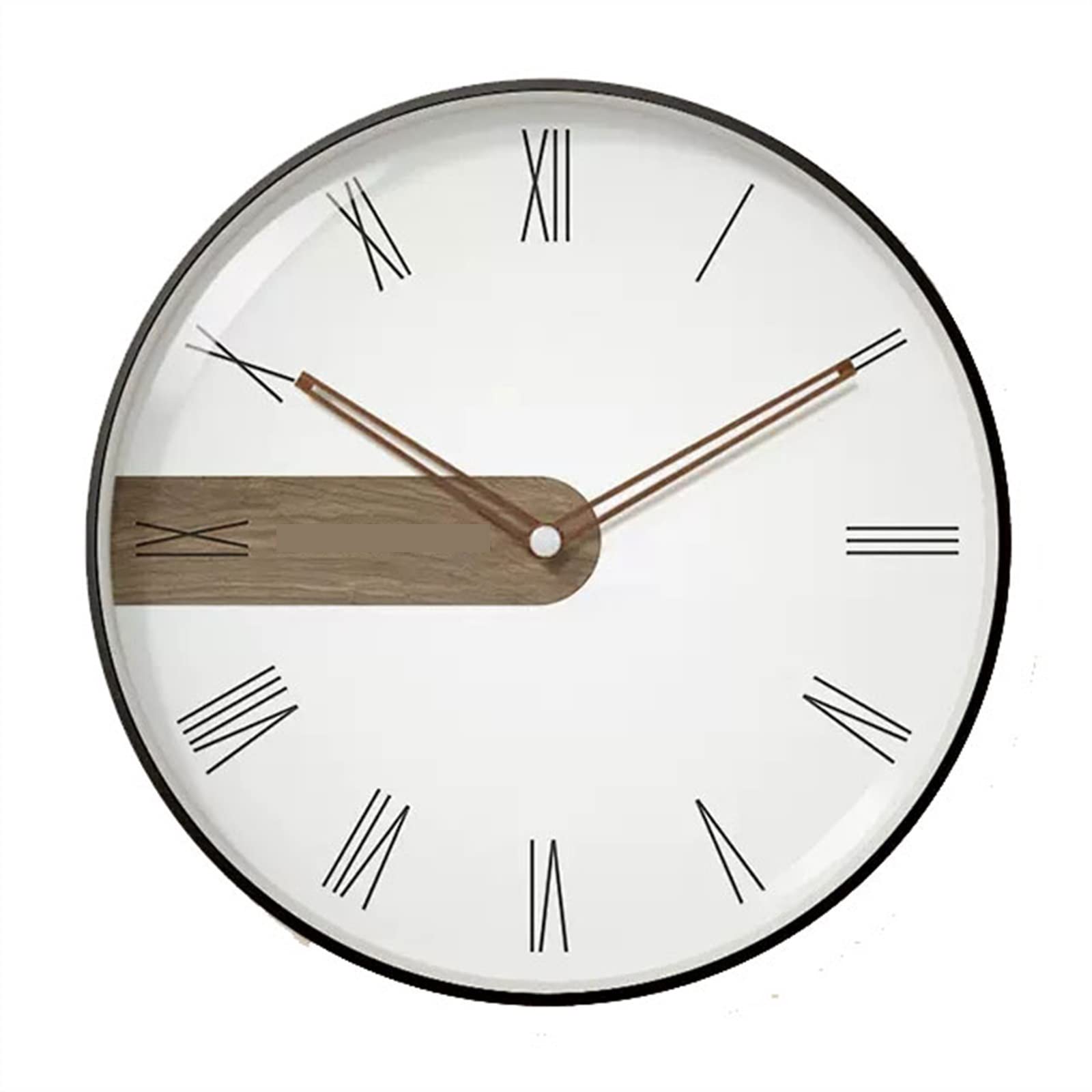 Horloge murale de bureau silencieuse à piles pour maison