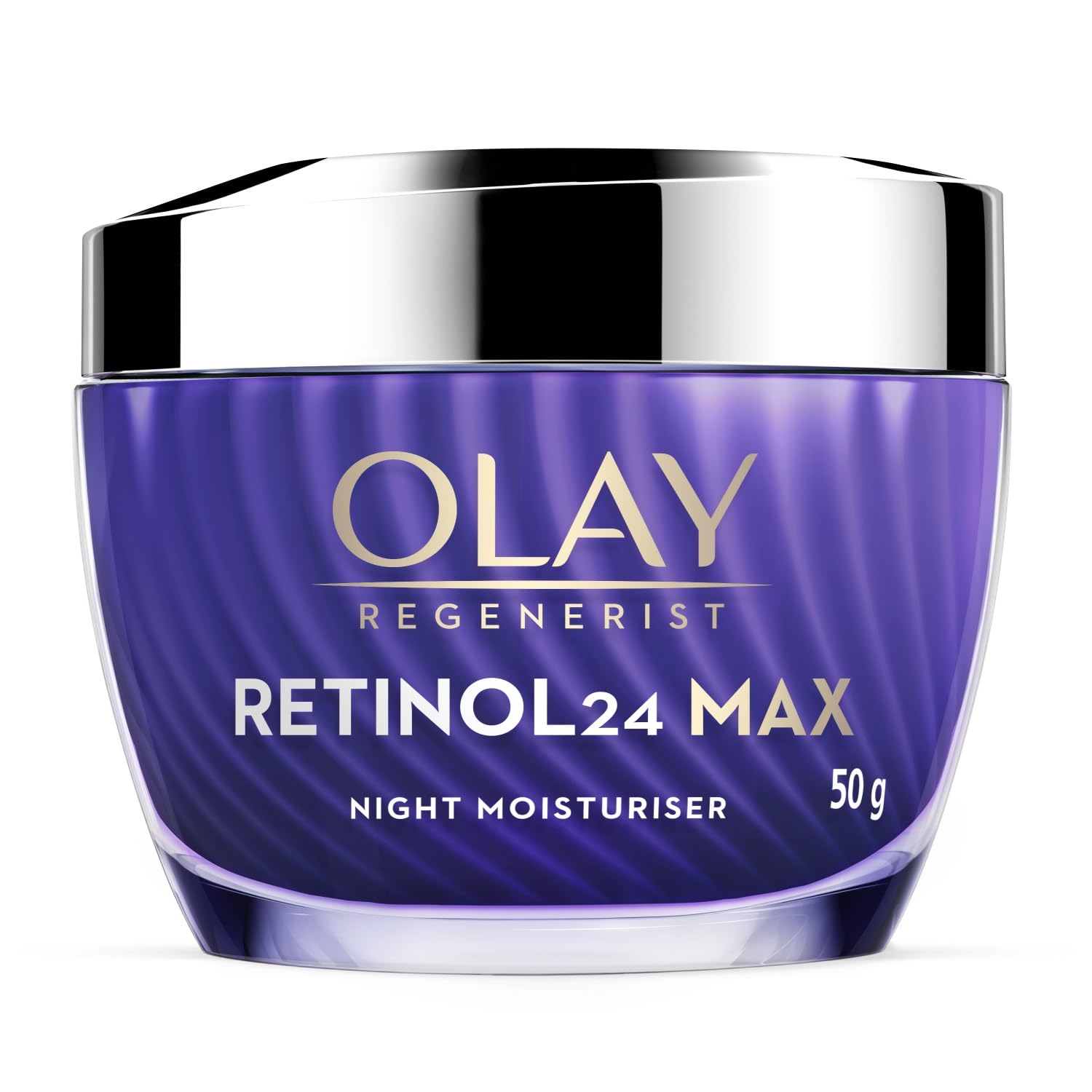 Retinol24 Max Night Cream l Visibly Reduces Fine Lines in 7 Nights | Max Repair, Max Hydration l No Redness or Irritation | Fragrance Free l Normal, Oily, Dry and Combination Skin l 50g